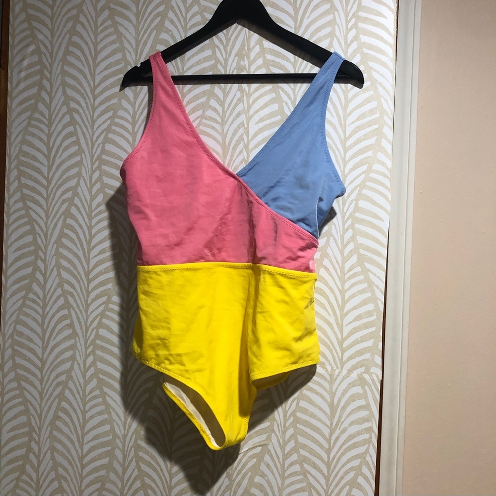Aldi Retro Colorblock Swimsuit